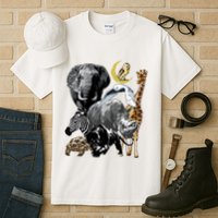 Zookeeper Jungle Animals Theme Safari Zoo Birthday Themed Tall T-Shirt