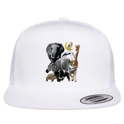 Zookeeper Jungle Animals Theme Safari Zoo Birthday Themed Flatbill Hat