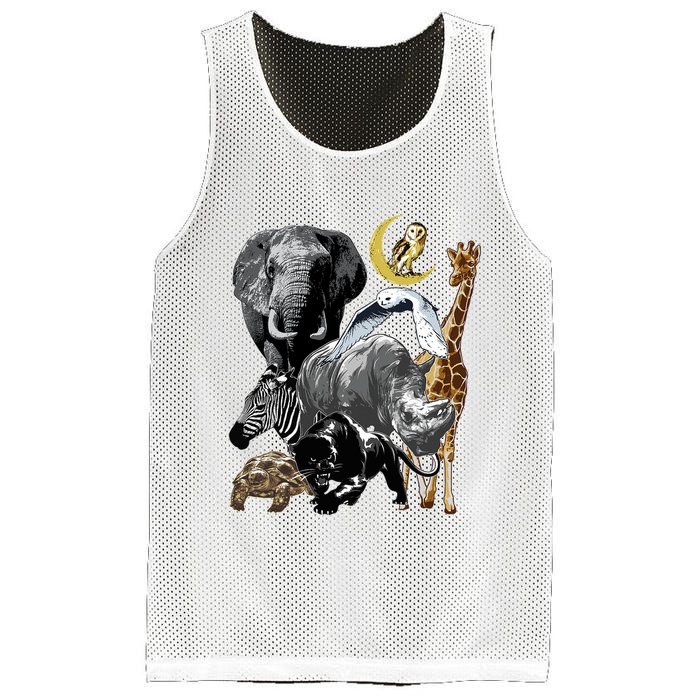 Zookeeper Jungle Animals Theme Safari Zoo Birthday Themed Mesh Reversible Basketball Jersey Tank
