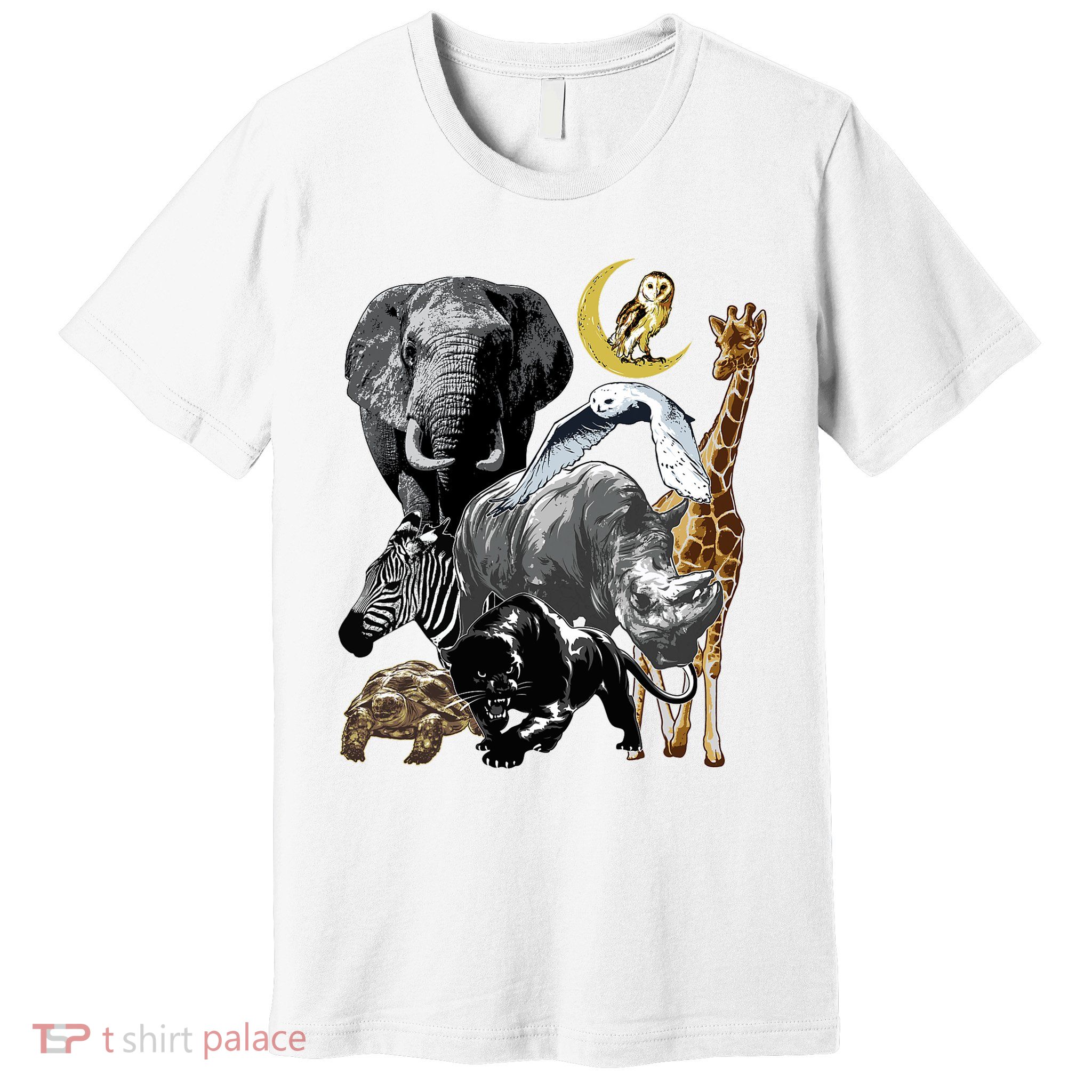 Zookeeper Jungle Animals Theme Safari Zoo Birthday Themed Premium T-Shirt