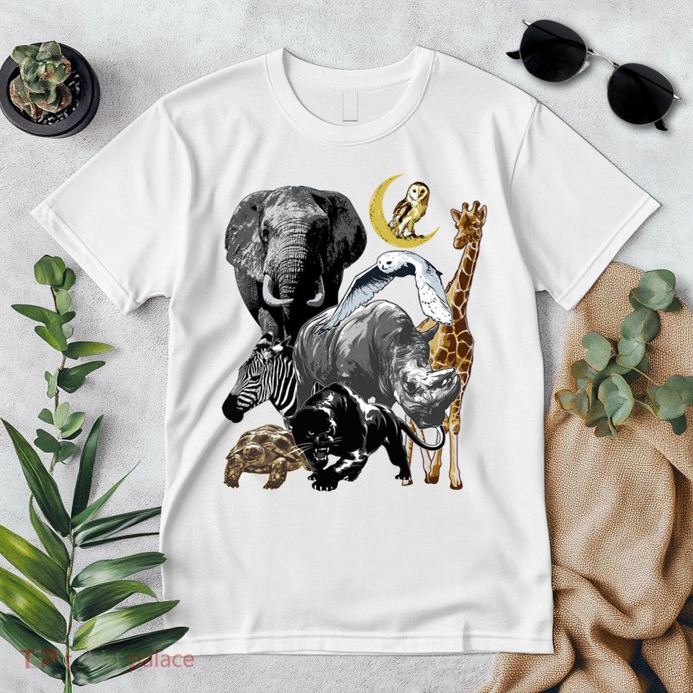 Zookeeper Jungle Animals Theme Safari Zoo Birthday Themed Premium T-Shirt