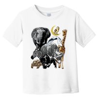 Zookeeper Jungle Animals Theme Safari Zoo Birthday Themed Toddler T-Shirt