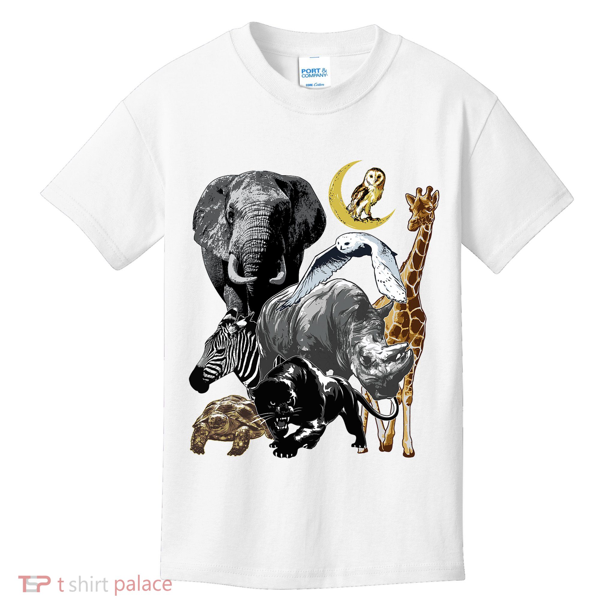 Zookeeper Jungle Animals Theme Safari Zoo Birthday Themed Kids T-Shirt