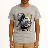 Zookeeper Jungle Animals Theme Safari Zoo Birthday Themed Tall T-Shirt