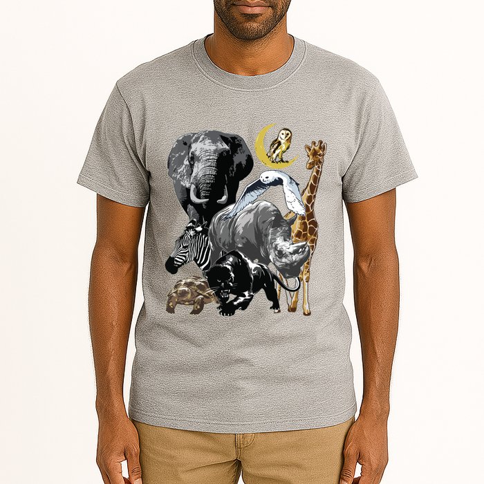 Zookeeper Jungle Animals Theme Safari Zoo Birthday Themed Tall T-Shirt