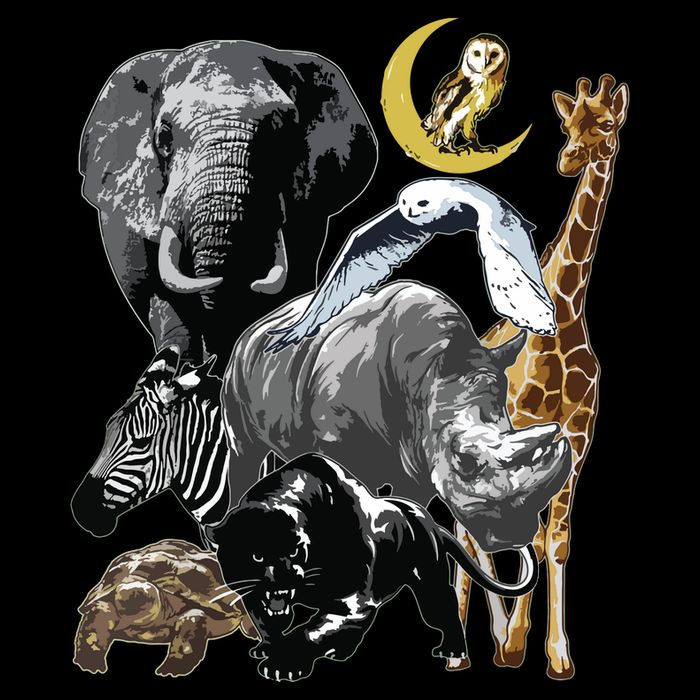 Zookeeper Jungle Animals Theme Safari Zoo Birthday Themed Cooling Performance Crew T-Shirt