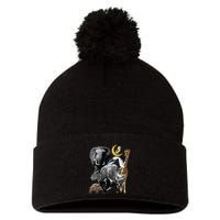 Zookeeper Jungle Animals Theme Safari Zoo Birthday Themed Pom Pom 12in Knit Beanie