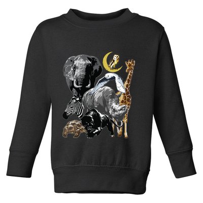 Zookeeper Jungle Animals Theme Safari Zoo Birthday Themed Toddler Sweatshirt