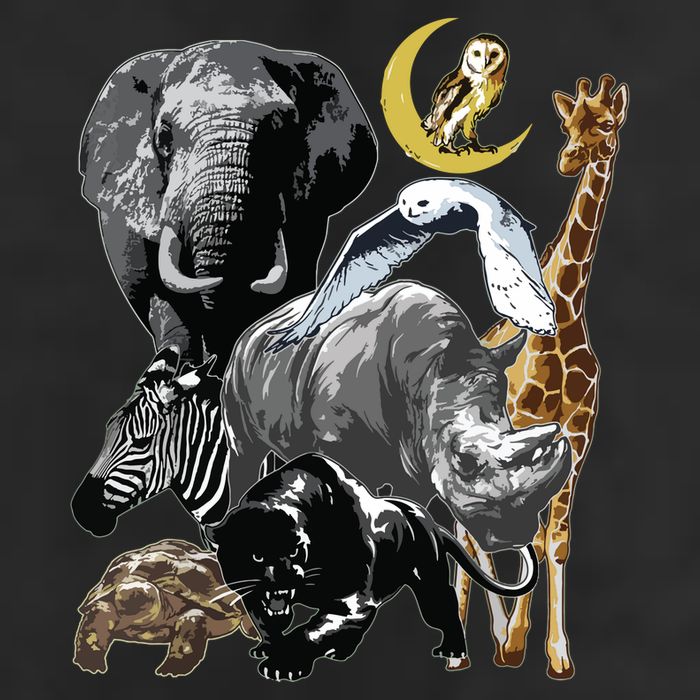 Zookeeper Jungle Animals Theme Safari Zoo Birthday Themed Golf Towel