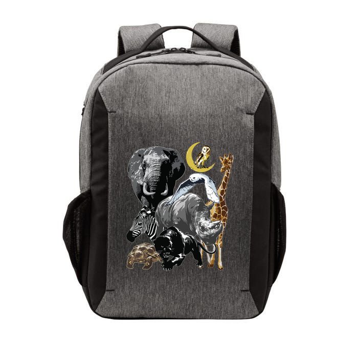 Zookeeper Jungle Animals Theme Safari Zoo Birthday Themed Vector Backpack