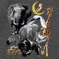 Zookeeper Jungle Animals Theme Safari Zoo Birthday Themed Vector Backpack