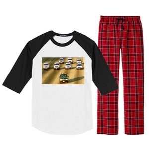 Zay Jones Oj Simpson Car Chase Raglan Sleeve Pajama Set