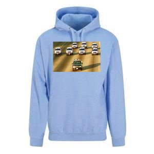 Zay Jones Oj Simpson Car Chase Unisex Surf Hoodie