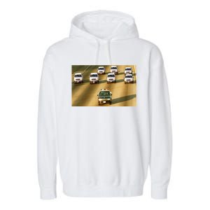 Zay Jones Oj Simpson Car Chase Garment-Dyed Fleece Hoodie