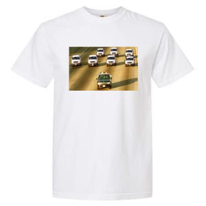 Zay Jones Oj Simpson Car Chase Garment-Dyed Heavyweight T-Shirt