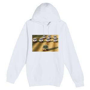 Zay Jones Oj Simpson Car Chase Premium Pullover Hoodie