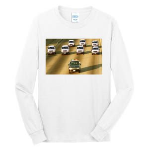 Zay Jones Oj Simpson Car Chase Tall Long Sleeve T-Shirt