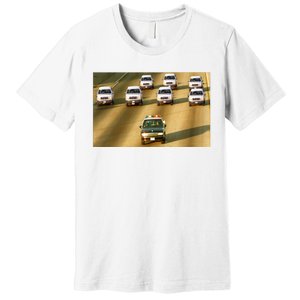 Zay Jones Oj Simpson Car Chase Premium T-Shirt