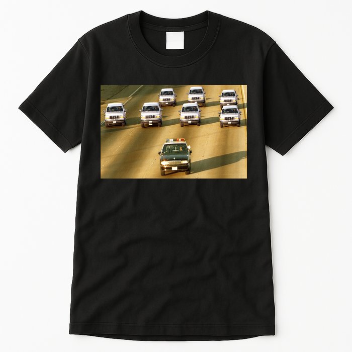 Zay Jones Oj Simpson Car Chase Tall T-Shirt