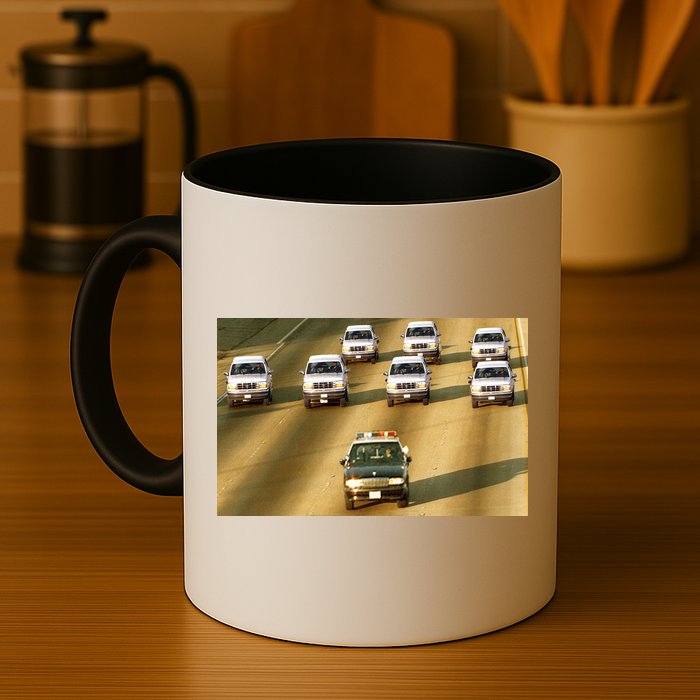 Zay Jones Oj Simpson Car Chase Mug