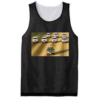 Zay Jones Oj Simpson Car Chase Mesh Reversible Basketball Jersey Tank