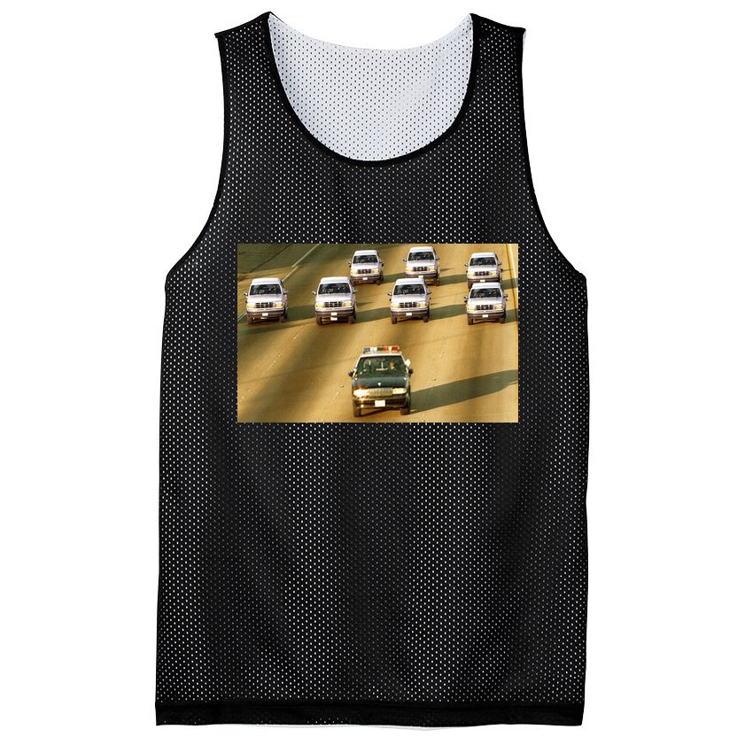 Zay Jones Oj Simpson Car Chase Mesh Reversible Basketball Jersey Tank