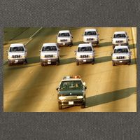 Zay Jones Oj Simpson Car Chase Cotton Canvas Backpack