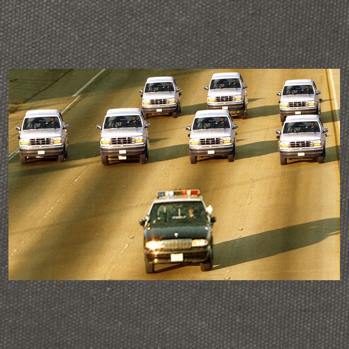 Zay Jones Oj Simpson Car Chase Cotton Canvas Backpack