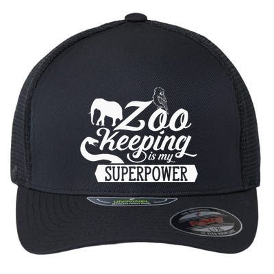 Zookeeper Job Zookeepers Zoo Keeper Zookeeping Flexfit Unipanel Trucker Cap