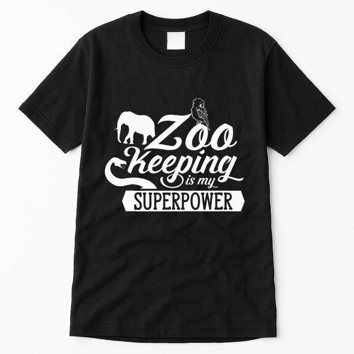 Zookeeper Job Zookeepers Zoo Keeper Zookeeping Tall T-Shirt