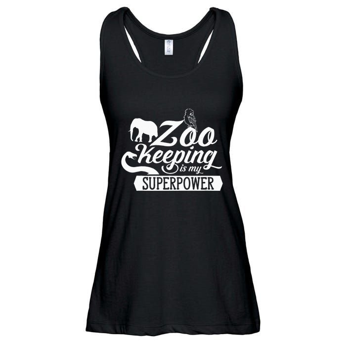 Zookeeper Job Zookeepers Zoo Keeper Zookeeping Ladies Essential Flowy Tank