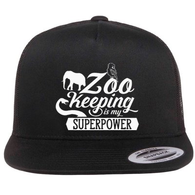 Zookeeper Job Zookeepers Zoo Keeper Zookeeping Flatbill Hat