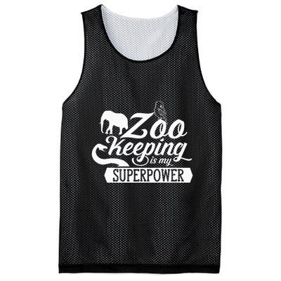Zookeeper Job Zookeepers Zoo Keeper Zookeeping Mesh Reversible Basketball Jersey Tank