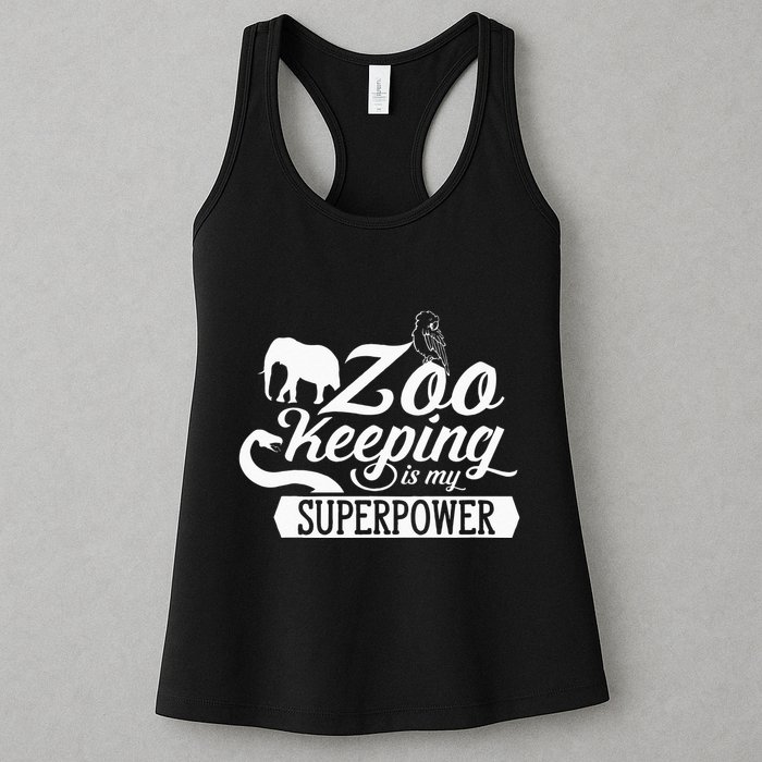 Zookeeper Job Zookeepers Zoo Keeper Zookeeping Womens Tank Top