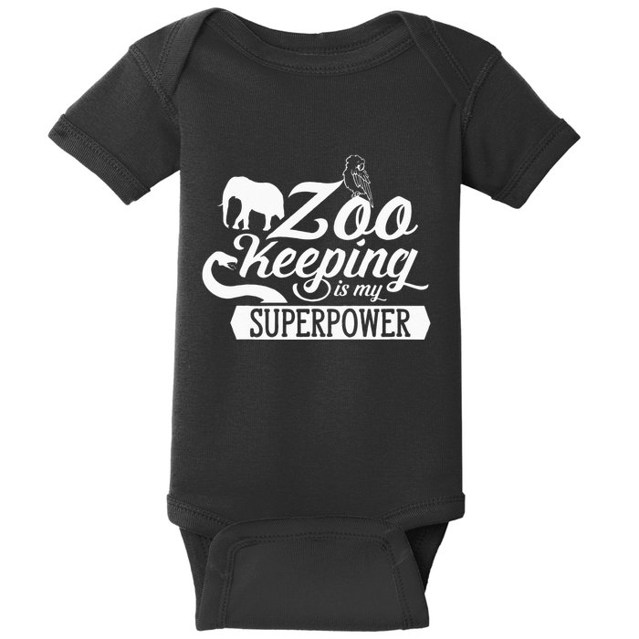 Zookeeper Job Zookeepers Zoo Keeper Zookeeping Baby Bodysuit