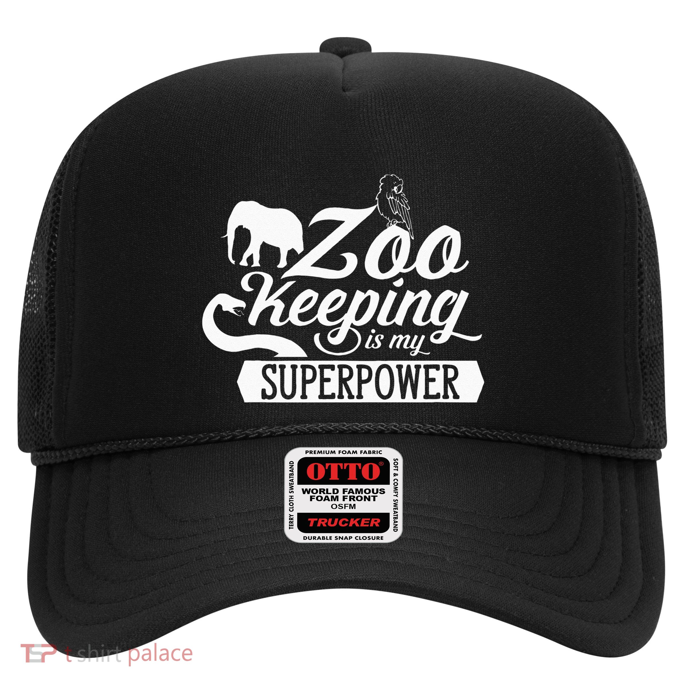 Zookeeper Job Zookeepers Zoo Keeper Zookeeping Trucker Hat