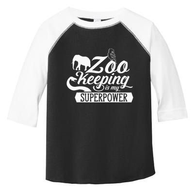 Zookeeper Job Zookeepers Zoo Keeper Zookeeping Toddler Fine Jersey T-Shirt