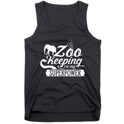 Zookeeper Job Zookeepers Zoo Keeper Zookeeping Tank Top