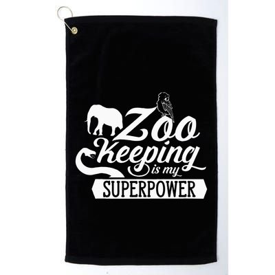 Zookeeper Job Zookeepers Zoo Keeper Zookeeping Golf Towel