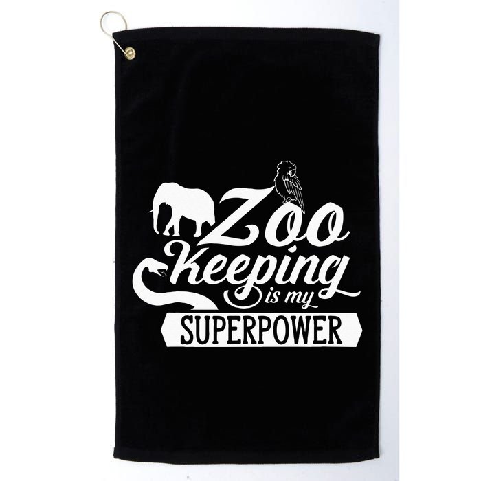 Zookeeper Job Zookeepers Zoo Keeper Zookeeping Golf Towel