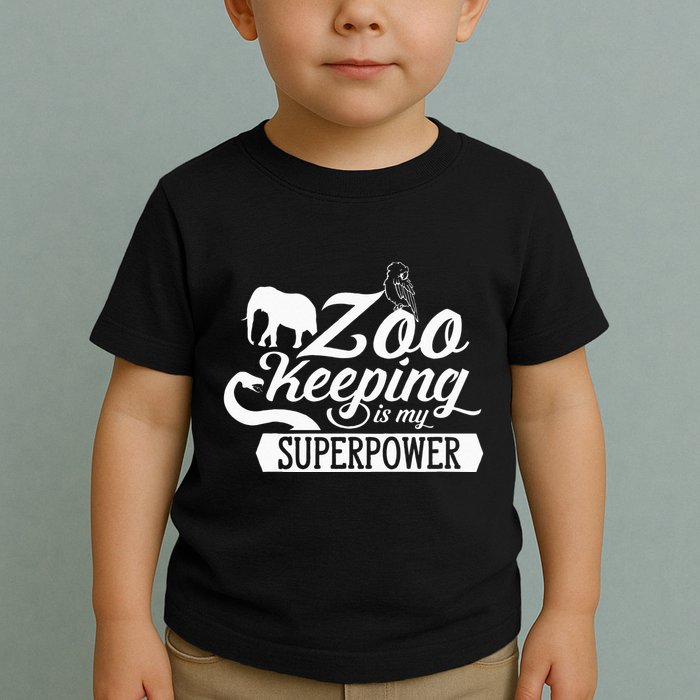 Zookeeper Job Zookeepers Zoo Keeper Zookeeping Toddler T-Shirt