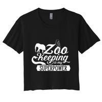 Zookeeper Job Zookeepers Zoo Keeper Zookeeping Crop Top