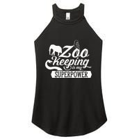 Zookeeper Job Zookeepers Zoo Keeper Zookeeping Women's Perfect Tri Rocker Tank