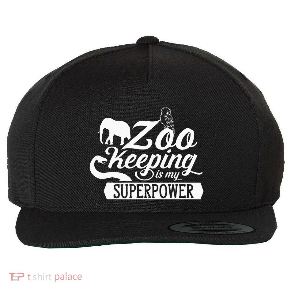 Zookeeper Job Zookeepers Zoo Keeper Zookeeping Wool Snapback Cap