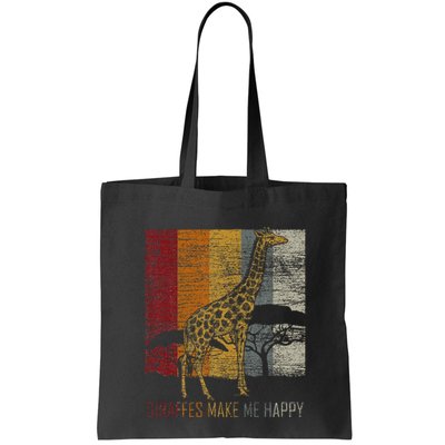 Zoo Keeper Africa Vintage Retro Gift Giraffe Bag