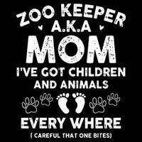 Zoo Keeper AKA Mom Ive Got Children And Animals Impact Tech Backpack