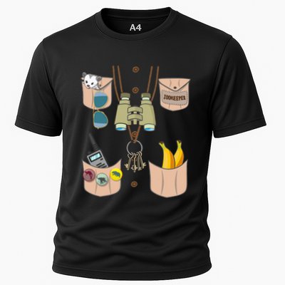 Zoo Keeper Costume Funny Halloween Zookeeper Performance Shirt