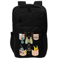 Zoo Keeper Costume Funny Halloween Zookeeper Impact Tech Backpack