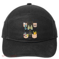 Zoo Keeper Costume Funny Halloween Zookeeper 7-Panel Snapback Hat