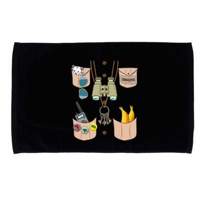 Zoo Keeper Costume Funny Halloween Zookeeper Microfiber Hand Towel